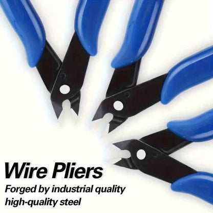 10pc Electrical Wire Cutters Cable Snips Cutting Side Flush Pliers Hand Tool - Dukes Supplies