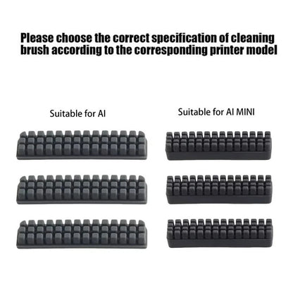 6Pcs Wiper Nozzle Silicone Brush for Bambu Lab A1/A1 Mini Printer Parts - Image 14