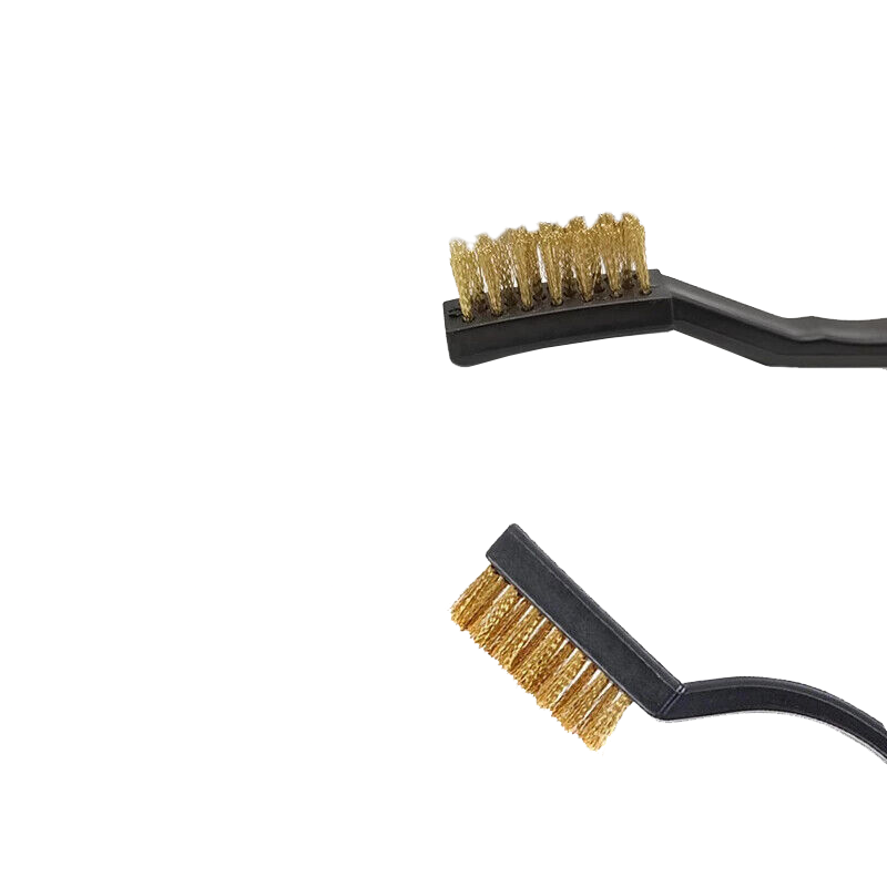 Wire Brush Set Steel Brass Cleaning Polishing Metal Rust Paint Remover - Image 2