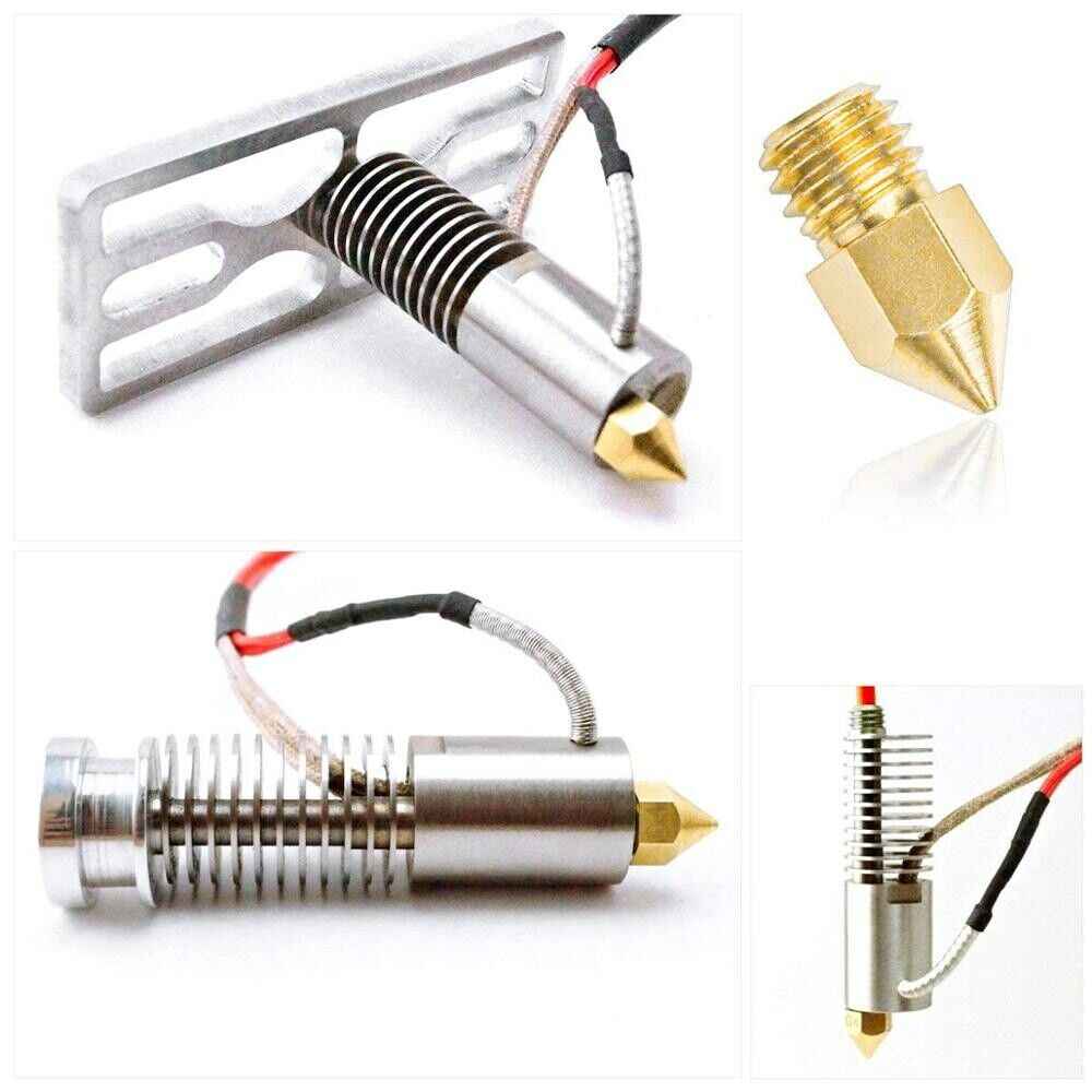 3D Printer Nozzle MK8 Extruder Ender 3 / V2 / CR10s / SE-6 Anet A8/A6 Prusa i3 - Dukes Supplies