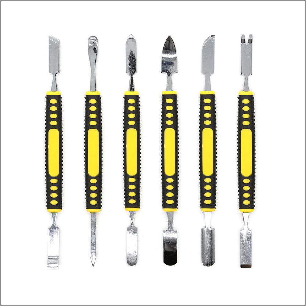 6 in 1 Repair Opening Metal Spudger Pry Tool Disassemble Set for iPhone, Macbook - Dukes Supplies