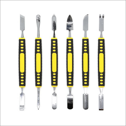 6 in 1 Repair Opening Metal Spudger Pry Tool Disassemble Set for iPhone, Macbook - Dukes Supplies
