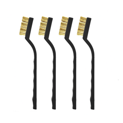 Wire Brush Set Steel Brass Cleaning Polishing Metal Rust Paint Remover - Image 6