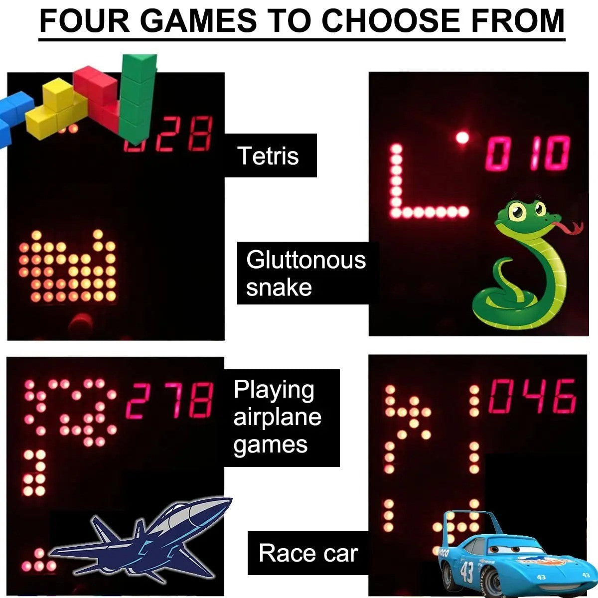 DIY Game Console Hand held Kit 5 Retro Classic Games STEM Soldering Practice - Image 17