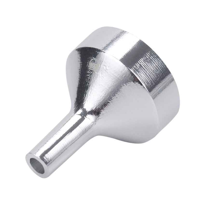 Small Mini Metal Funnels for Atomizers, Vials & Small Bottles Silver 18mm - Dukes Supplies