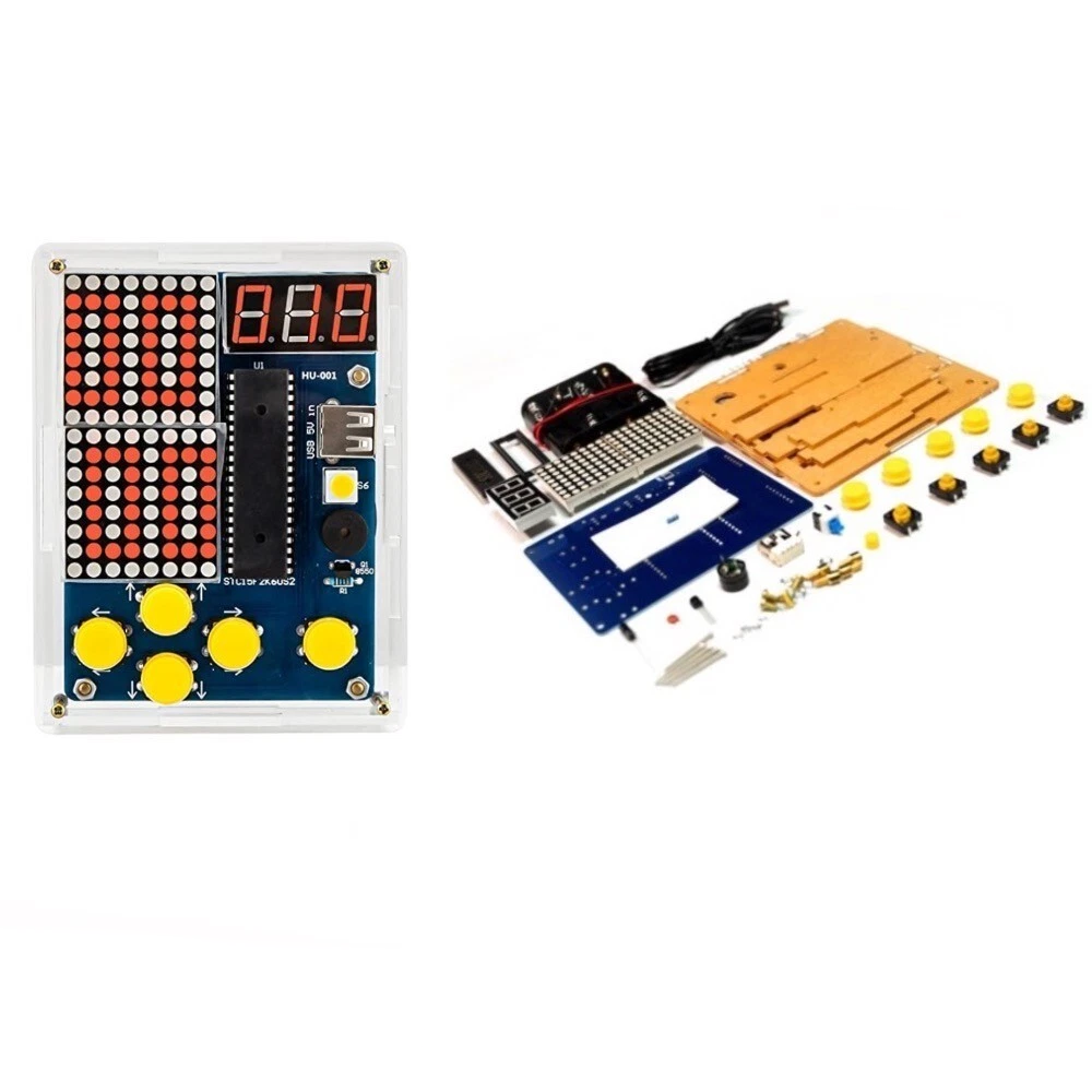 DIY Game Console Hand held Kit 5 Retro Classic Games STEM Soldering Practice - Image 13