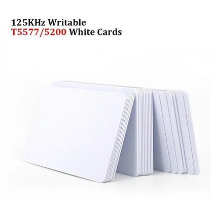 Rewritable RFID Cards 125khz Proximity ID Access control EM4305 T5577 5200 - Dukes Supplies