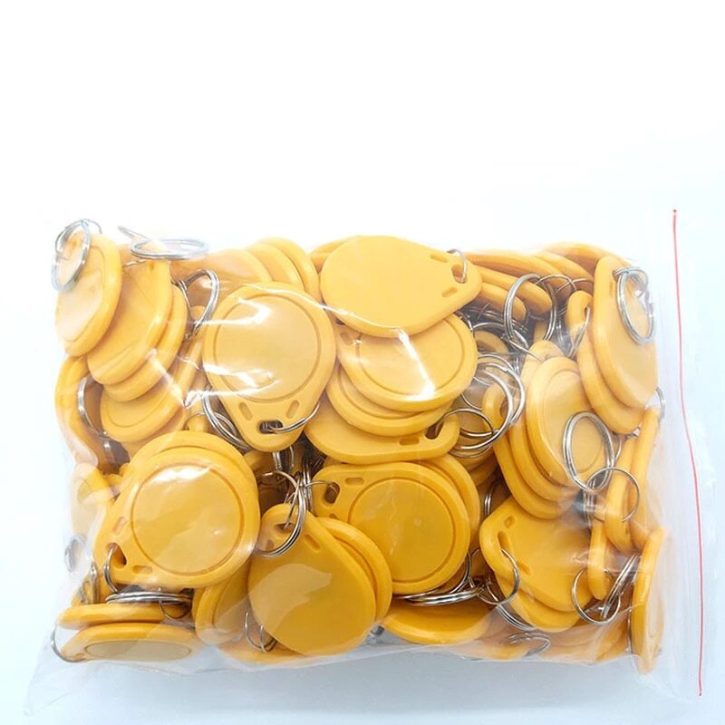 13.56Mhz Fudan 1K S50 RFID Proximity IC Card Token Tags Key Fobs Keyfobs - Dukes Supplies