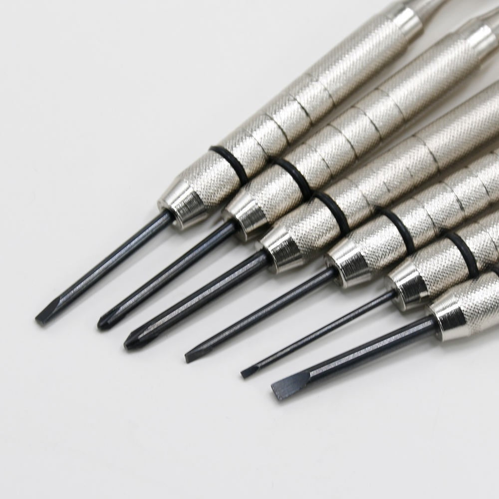 6pc Precision Screwdriver Set Flat & Phillips Micro Repair Kit Glasses Phone - Image 21