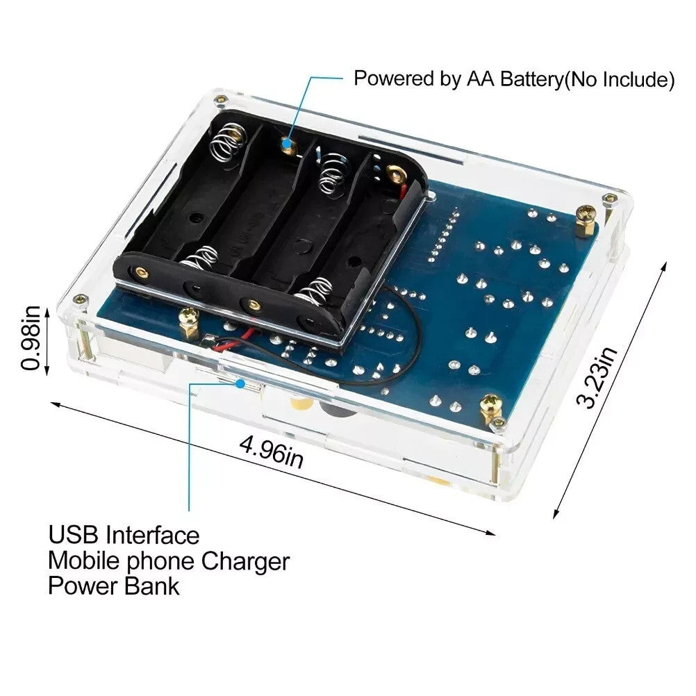 DIY Game Console Hand held Kit 5 Retro Classic Games STEM Soldering Practice - Image 10