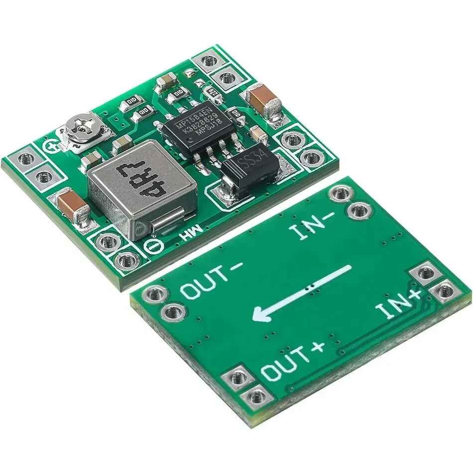 Mini 3A DC-DC Step Down Module Buck Converter Power Adjustable MP1584EN -UK - Dukes Supplies