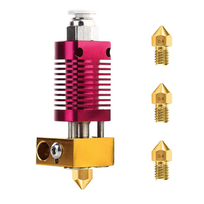 3D Printer Hotend Extruder Parts Hot End for Ender 3, Ender 3 Pro, Ender 5 CR-10 - Dukes Supplies