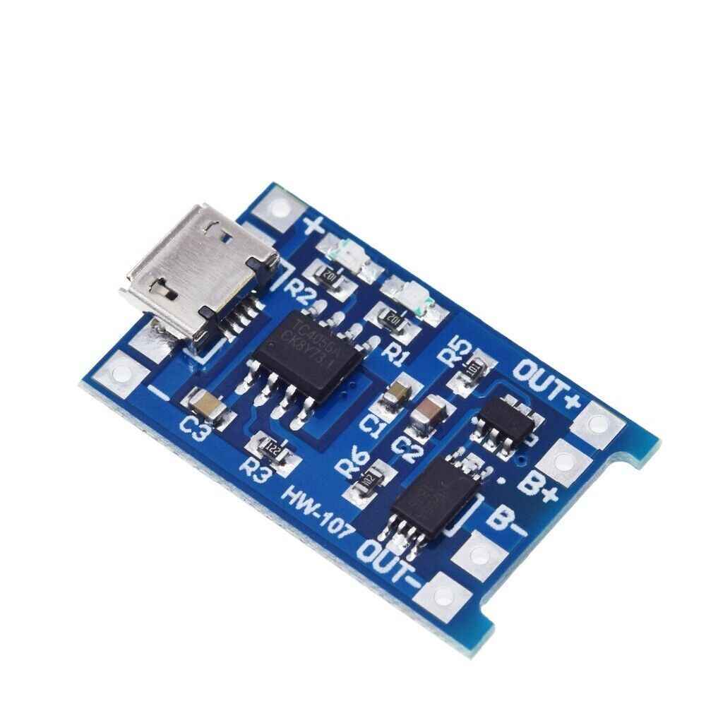 TP4056 18650 Lithium Battery Charger Type C Micro USB Module Charging Board 5V - Dukes Supplies