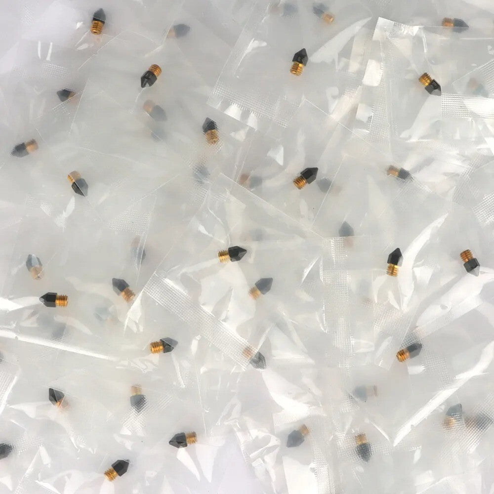 3D Printer MK8 PTFE Coated Nozzle 0.4mm M6 Thread - Ender 3 Pro CR-10R Anet - Dukes Supplies