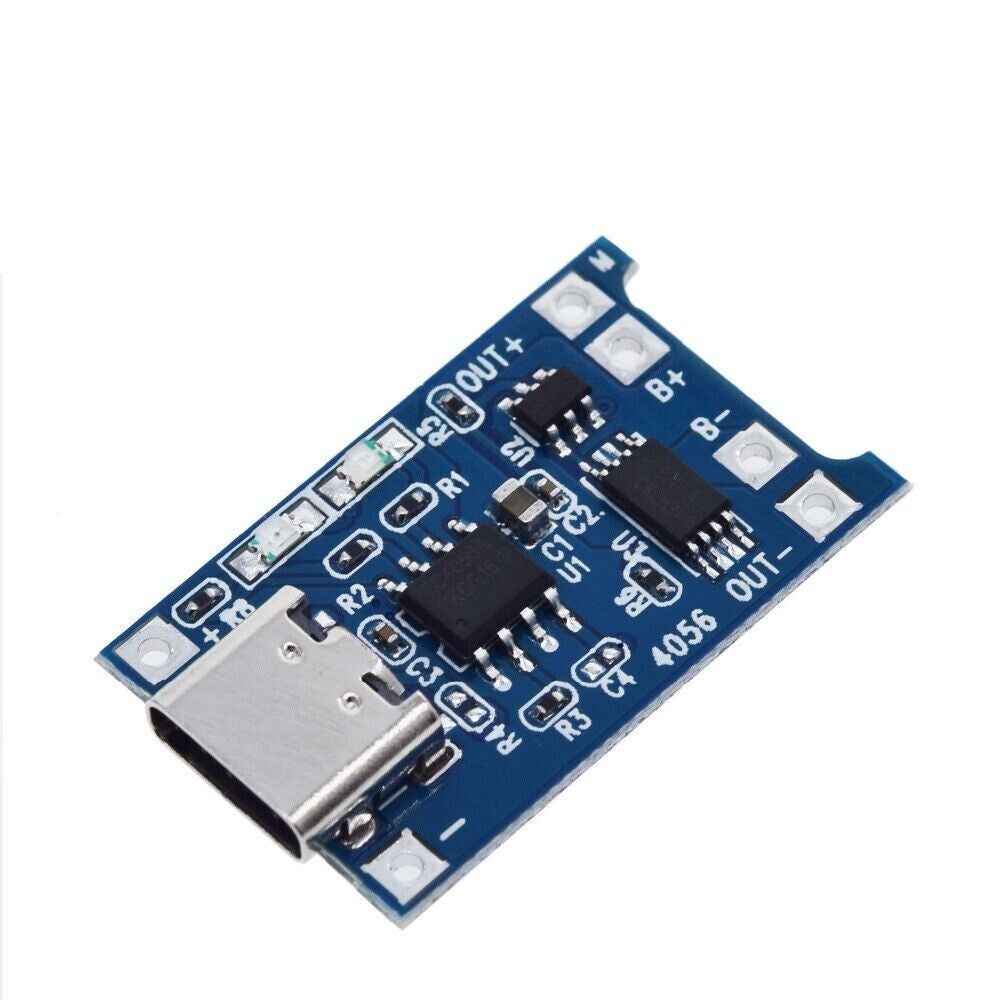 TP4056 18650 Lithium Battery Charger Type C Micro USB Module Charging Board 5V - Dukes Supplies
