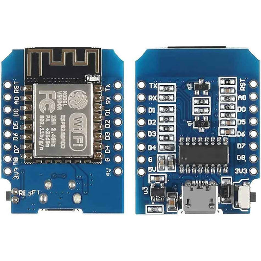 D1 MINI ESP8266 NODEMCU ESP WIFI 4M BYTES IOT DEVELOPMENT BOARD MICRO/USB-C - UK - Dukes Supplies