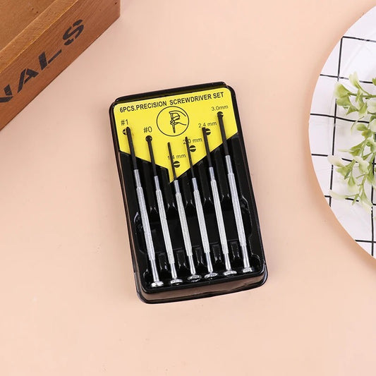 6pc Precision Screwdriver Set Kit - Tools for Glasses, Watches, Jewellers & More - Dukes Supplies