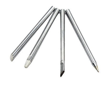 4pcs 60W Soldering Iron Tips Lead-Free Copper Solder Heads Welding Tool 4.5mm - Dukes Supplies