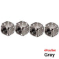 Dice Valve Caps for Cars, Set of 4, Caravans, Motorcycles, BMX - UK Seller - Dukes Supplies