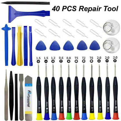 40 in 1 Professional Repair Toolkit Screwdriver Set iPhone, Android, Macbook - Dukes Supplies