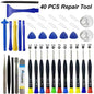 40 in 1 Professional Repair Toolkit Screwdriver Set iPhone, Android, Macbook - Dukes Supplies