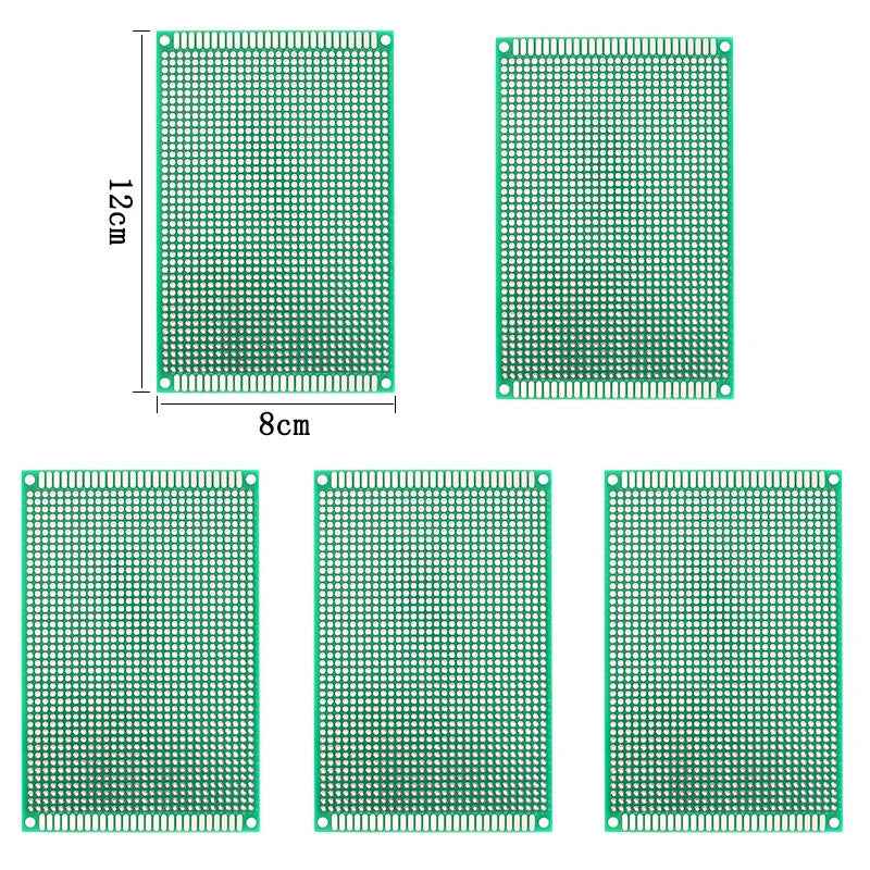 Double Sided Prototype Circuit Board FR4 PCB Universal Board Green Arduino PI UK - Dukes Supplies