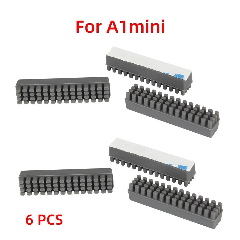 6Pcs Wiper Nozzle Silicone Brush for Bambu Lab A1/A1 Mini Printer Parts - Image 13