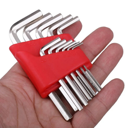 11pc Allen Key Set Metric Hex Key Hexagon Set Wrench with Holder - Image 13