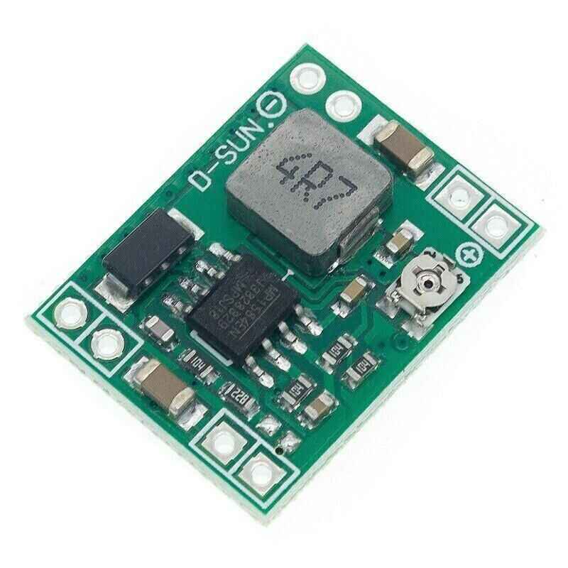 Mini 3A DC-DC Step Down Module Buck Converter Power Adjustable MP1584EN -UK - Dukes Supplies