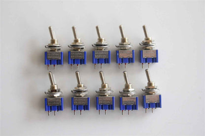 High Quality 2 Pin SPST ON OFF 2 Position Mini Toggle Switch Switches MTS101 - Dukes Supplies