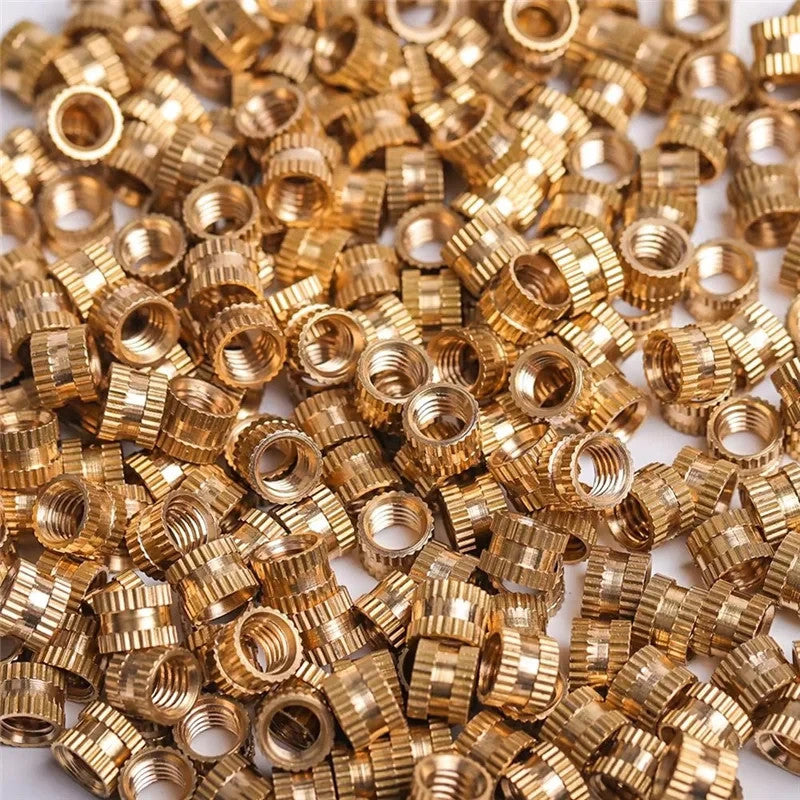 220Pcs Brass Heat Insert Nuts Kits Heat Set M2 M2.5 M3 M4 M5 M6 Threaded Inserts - Image 4