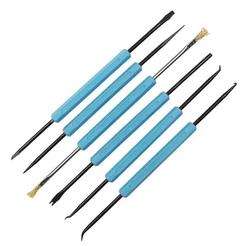 6pc Soldering Pick Tool Repair Kit for Precision Electronics Repair - Dukes Supplies