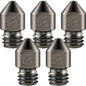 2pcs 0.4mm Hardened Steel 3D Printer Nozzle MK8 CR-10 Ender 3 Anet A8 m6 - Dukes Supplies