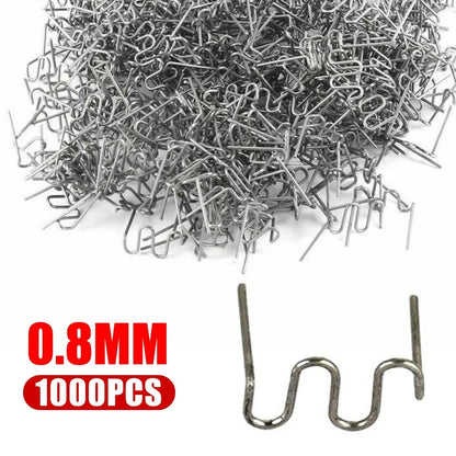 1000pc Hot Staples Plastic Welding Wave Stapler For Car Bumper Repair 0.8mm - Image 10