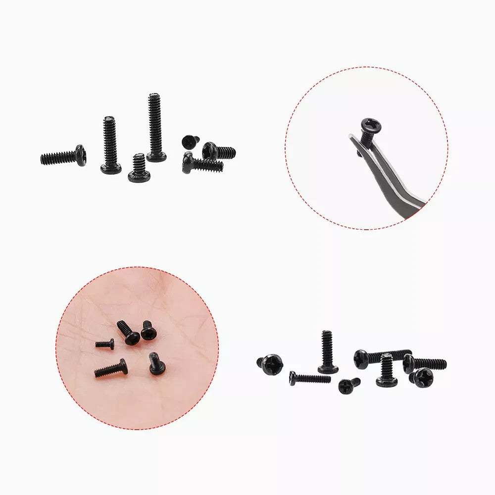 500pc Laptop Computer Screw Kit M2 M2.5 M3 Flat Head Phillips Screw - Image 5