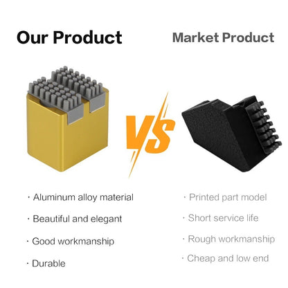 Bambu Lab X1 P1S Mounted Nozzle Brush Silicone Scrubber Wiper 3D Printer Parts - Image 5