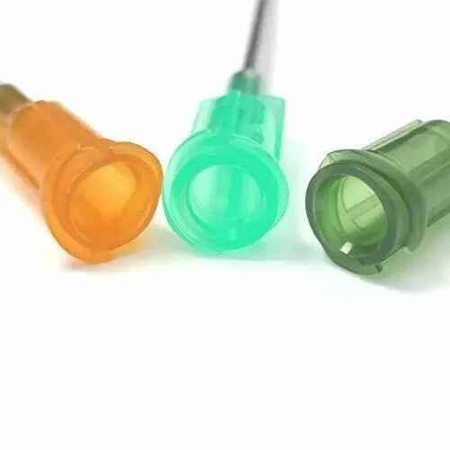 Blunt Tip Syringe Needle Luer Cap Oil Glue Ink Dispensing Liquid Refill - Dukes Supplies