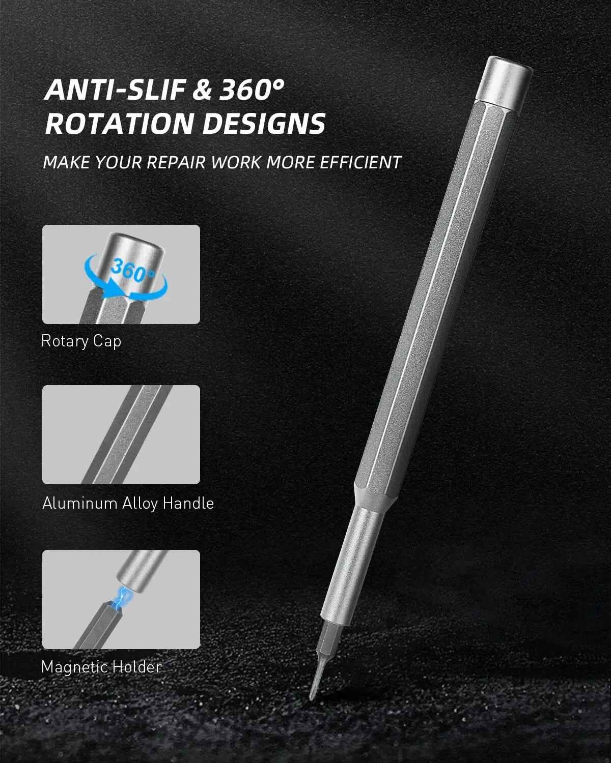 Multifunction 26 in 1 Precision Screwdriver Set Magnetic Screwdriver Repair Kit - Dukes Supplies