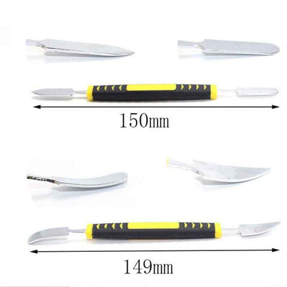 6 in 1 Repair Opening Metal Spudger Pry Tool Disassemble Set for iPhone, Macbook - Dukes Supplies