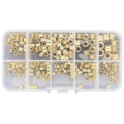 220Pcs Brass Heat Insert Nuts Kits Heat Set M2 M2.5 M3 M4 M5 M6 Threaded Inserts - Image 7