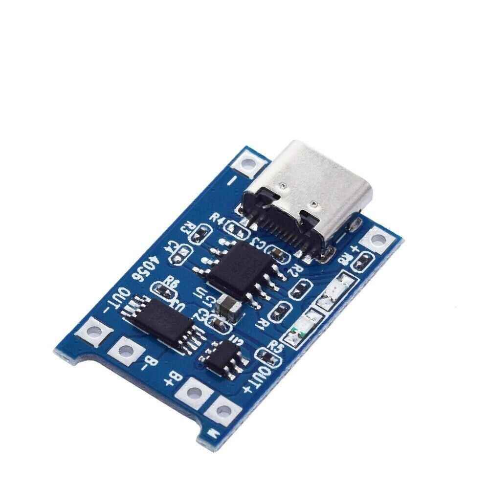 TP4056 18650 Lithium Battery Charger Type C Micro USB Module Charging Board 5V - Dukes Supplies