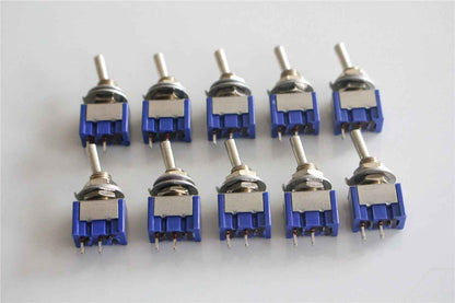High Quality 2 Pin SPST ON OFF 2 Position Mini Toggle Switch Switches MTS101 - Dukes Supplies