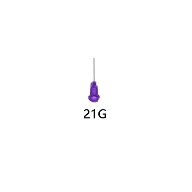 Blunt Tip Syringe Needle Luer Cap Oil Glue Ink Dispensing Liquid Refill - Dukes Supplies