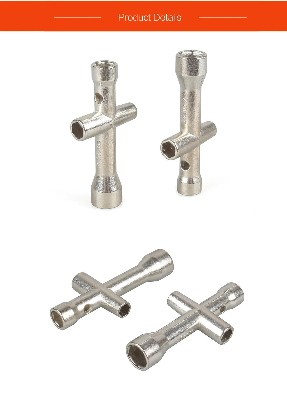 3D Printer Nozzle Tool Wrench Spanner Cross Wrench Screw Nut RC Car DIY - Dukes Supplies