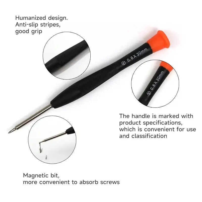 Precision Screwdriver Set 8pc Phone Glasses Watch Mobile Repair Kit - Dukes Supplies