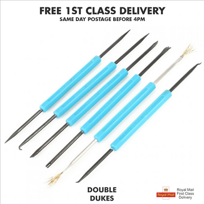 6pc Soldering Pick Tool Repair Kit for Precision Electronics Repair - Dukes Supplies