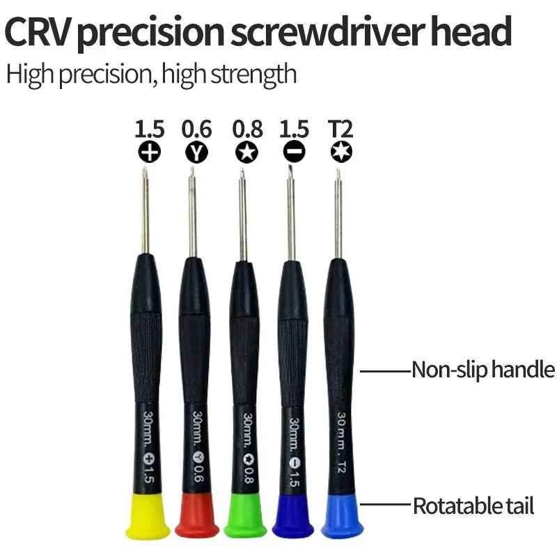 Professional Repair Toolkit Screwdriver Set iPhone, Android, Macbook & Toolbox - Dukes Supplies