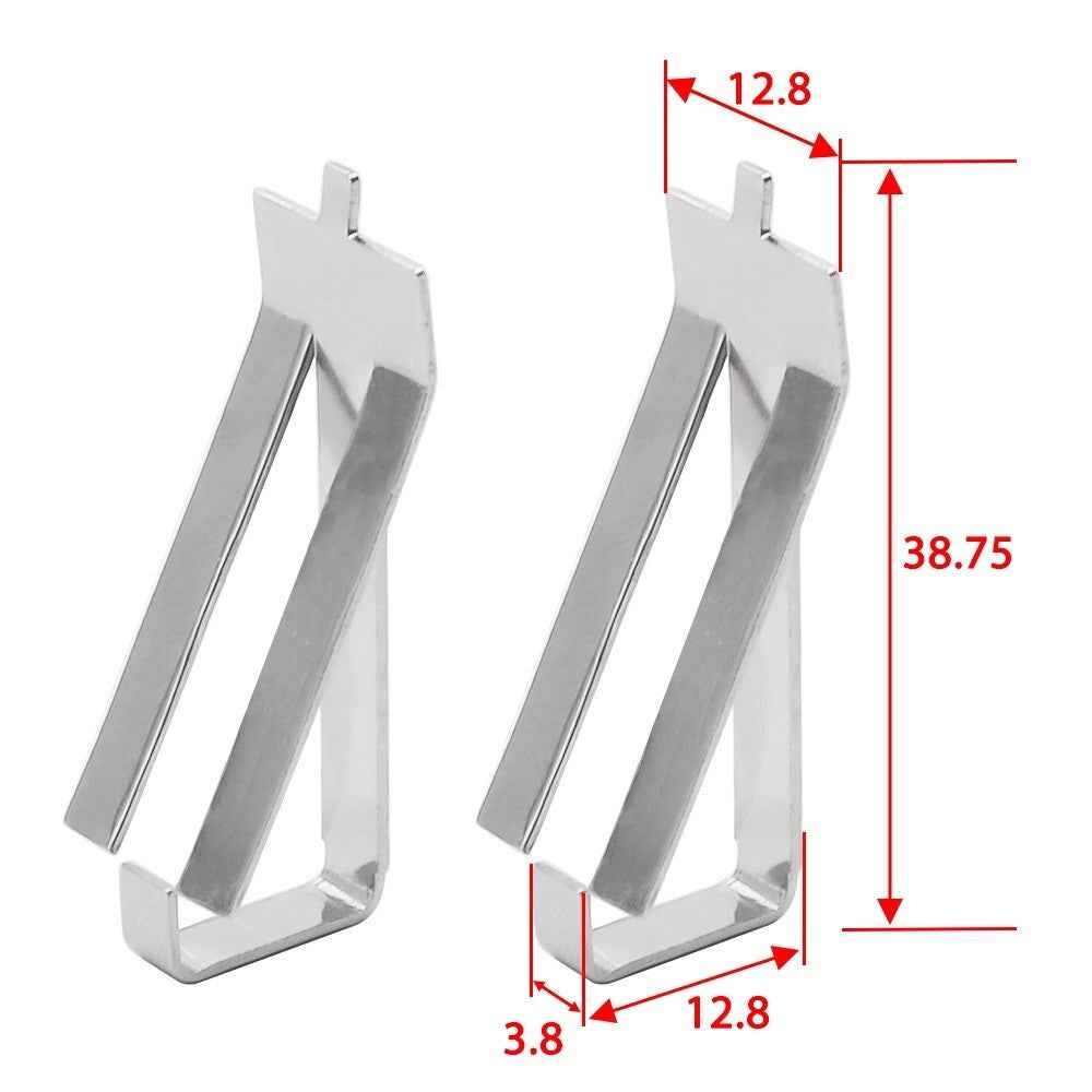 4pc 3D Printer Bed Clips Clamps Build Platform for Glass / Heated / Mirror - Dukes Supplies