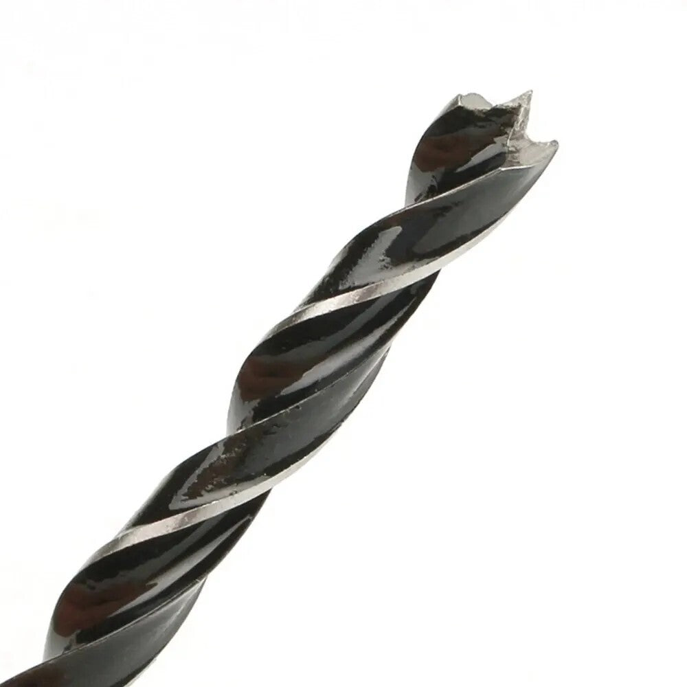 8pc HSS Twist Drill Bit Set Spur Brad Point Round Shank Wood Drill Woodworking - Dukes Supplies