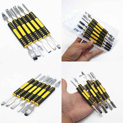 6 in 1 Repair Opening Metal Spudger Pry Tool Disassemble Set for iPhone, Macbook - Dukes Supplies